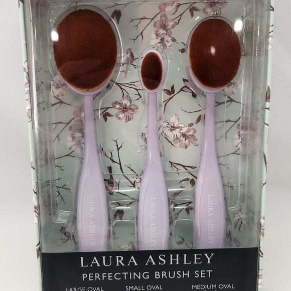 Laura Ashley Perfecting Brush Set Large Oval/Small Oval/Medium Oval - Picture 9 of 15